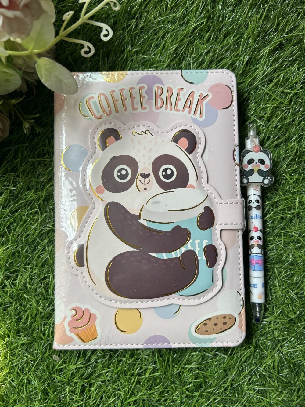 Panda Magnetic Notebook