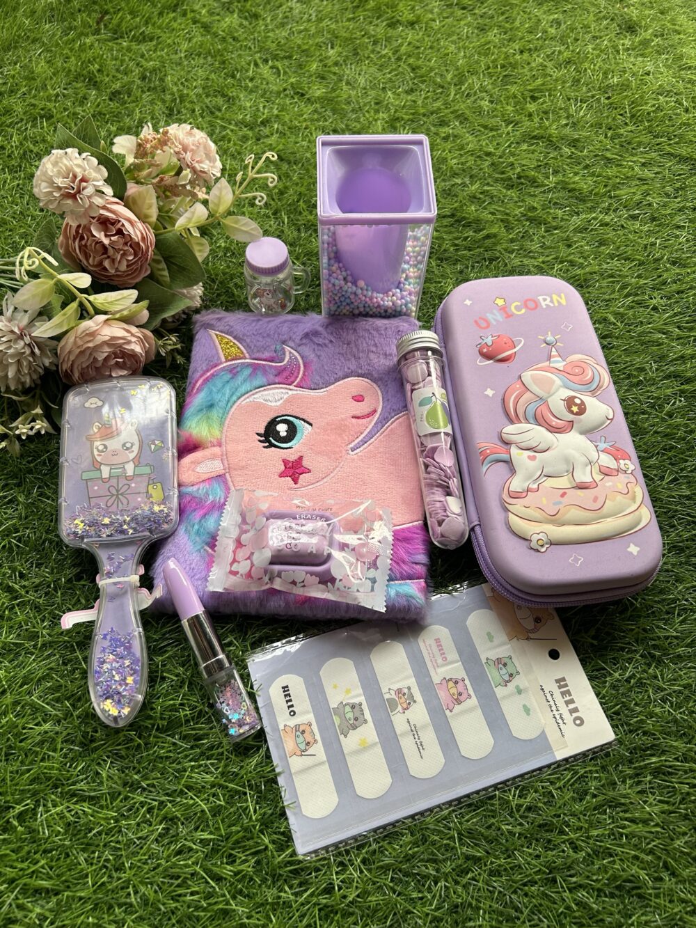 Lavender unicorn combo