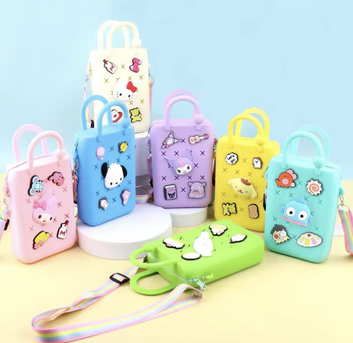 Silicon Crocs Sling bag