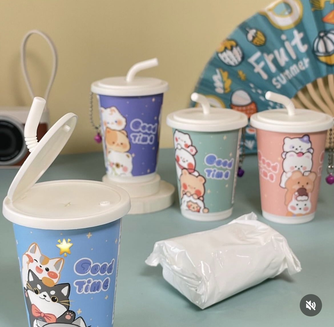 Wet Wipes Sipper cups