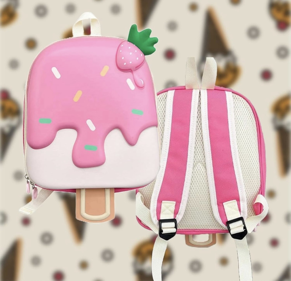 3D Ice Cream Bagpack