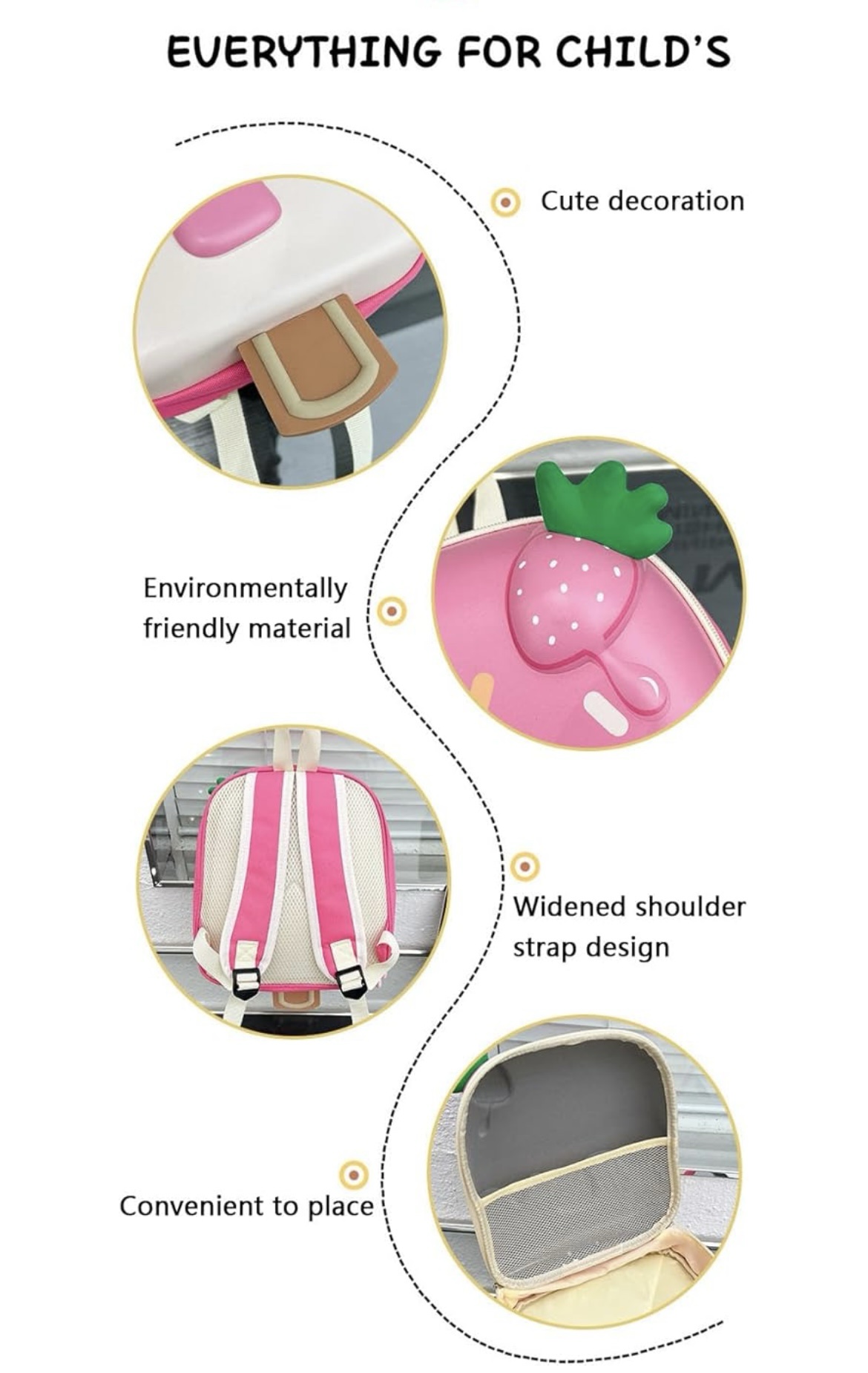 3D Ice Cream Bagpack