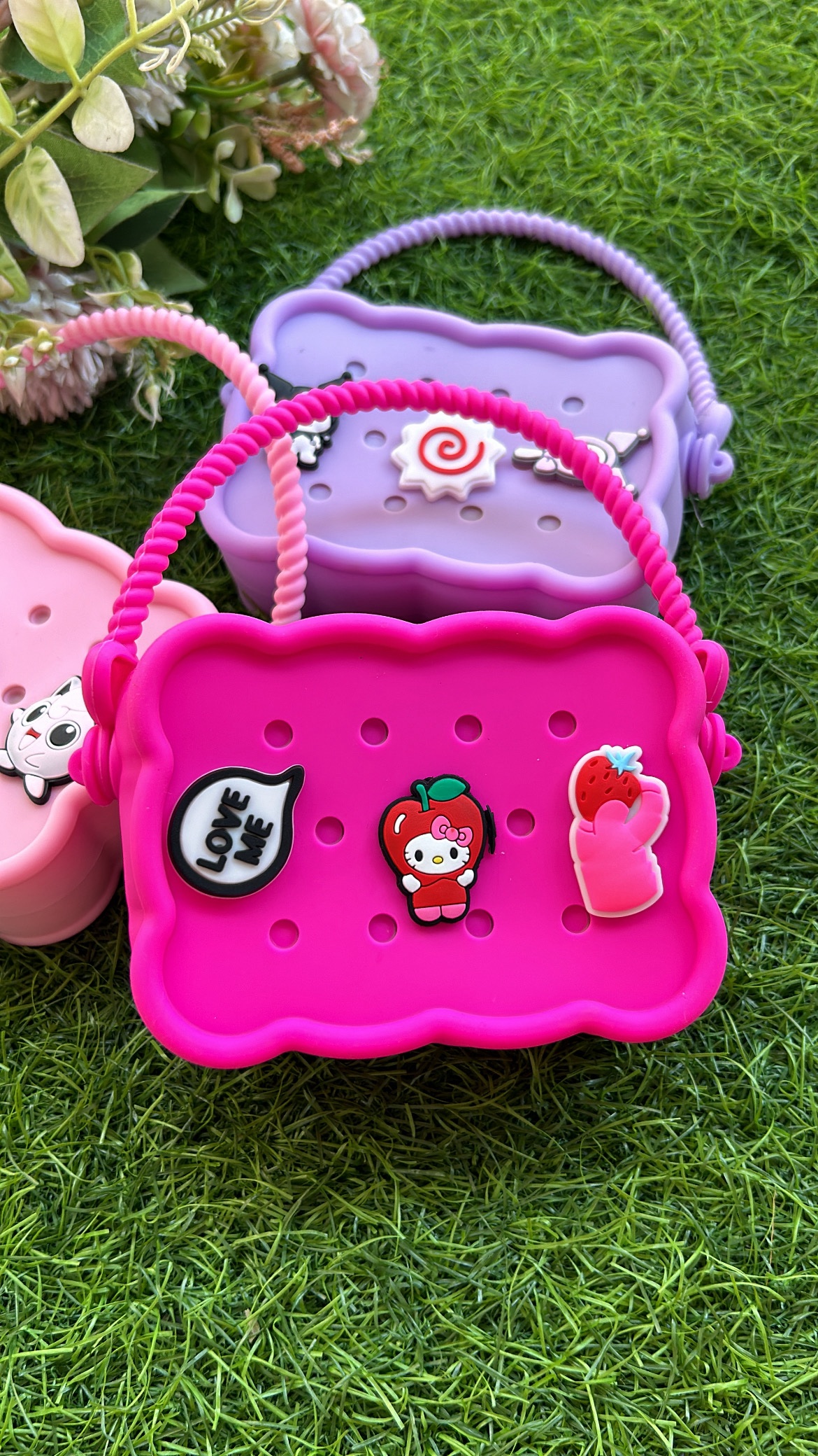 Silicon bags with sling