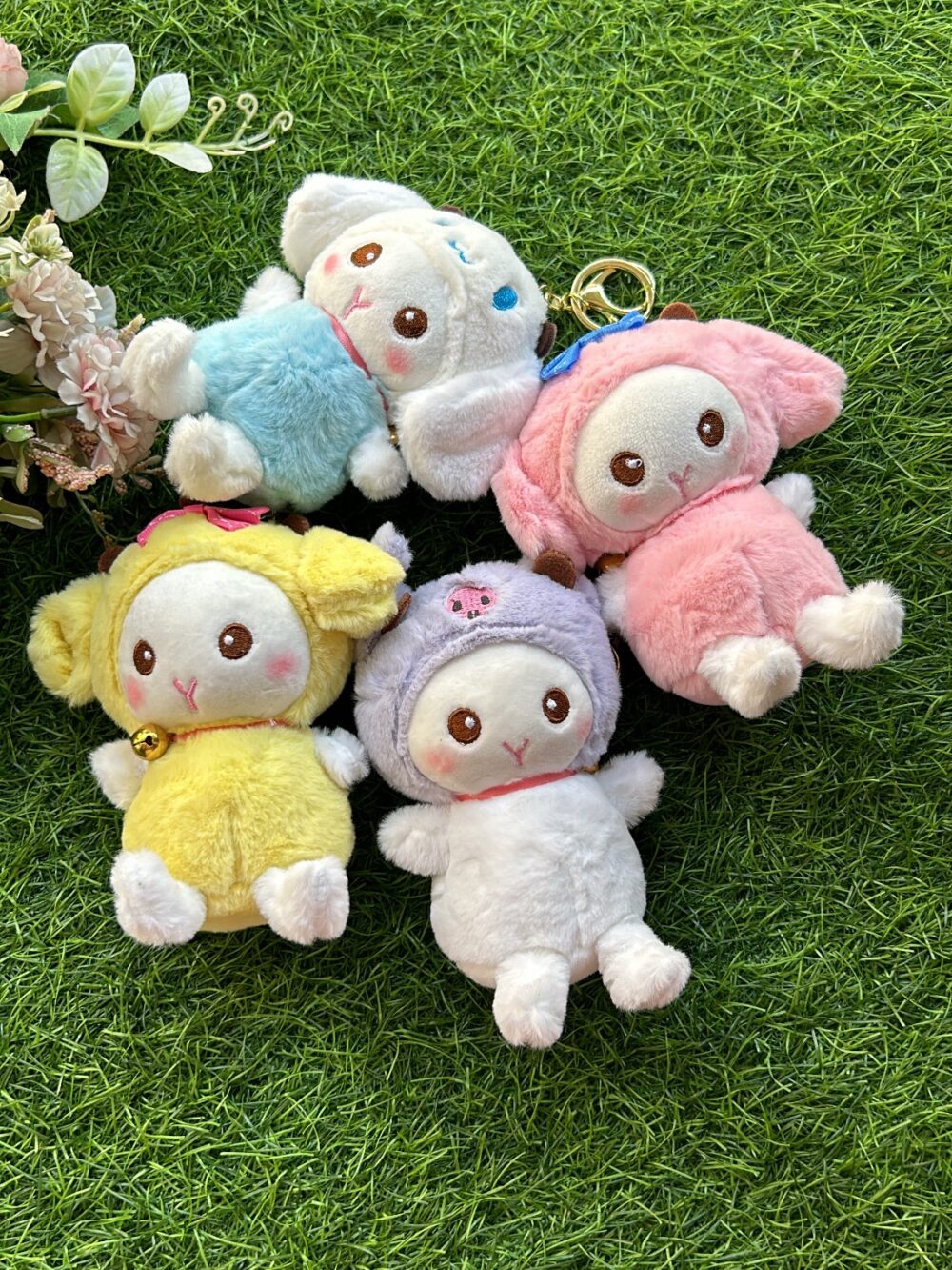 Sanrio Plushie keychains