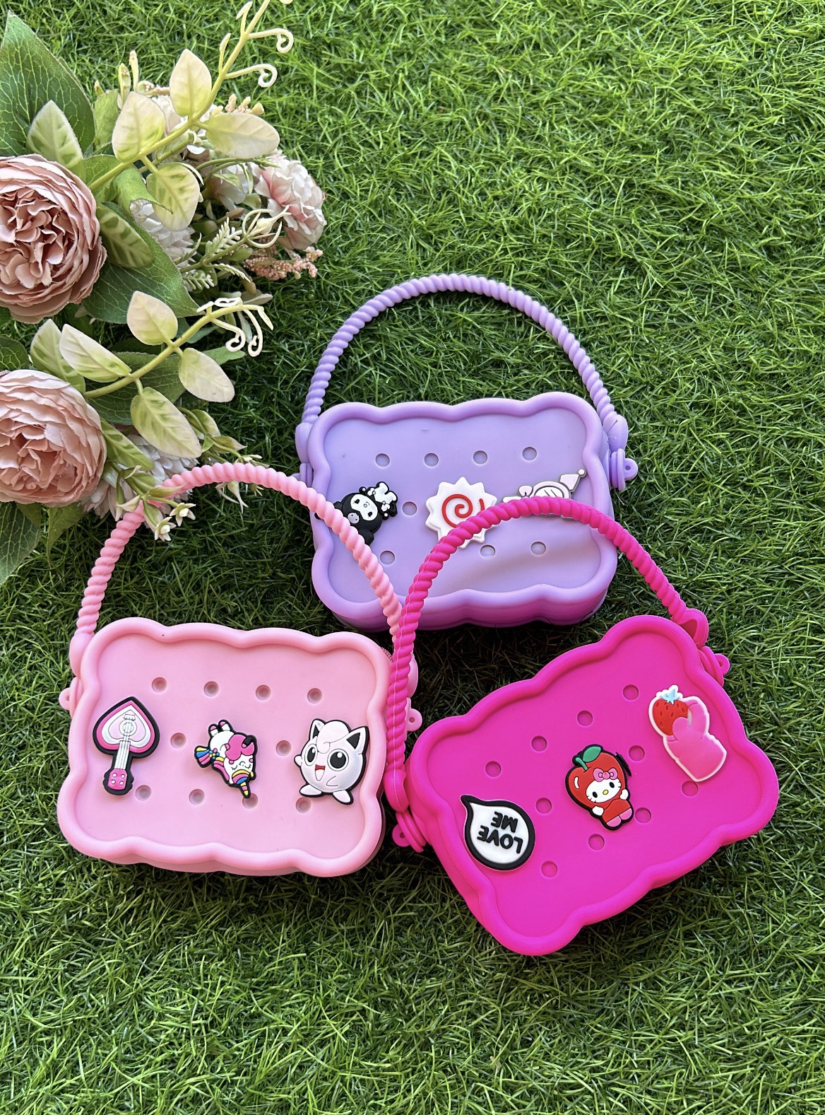Silicon bags with sling