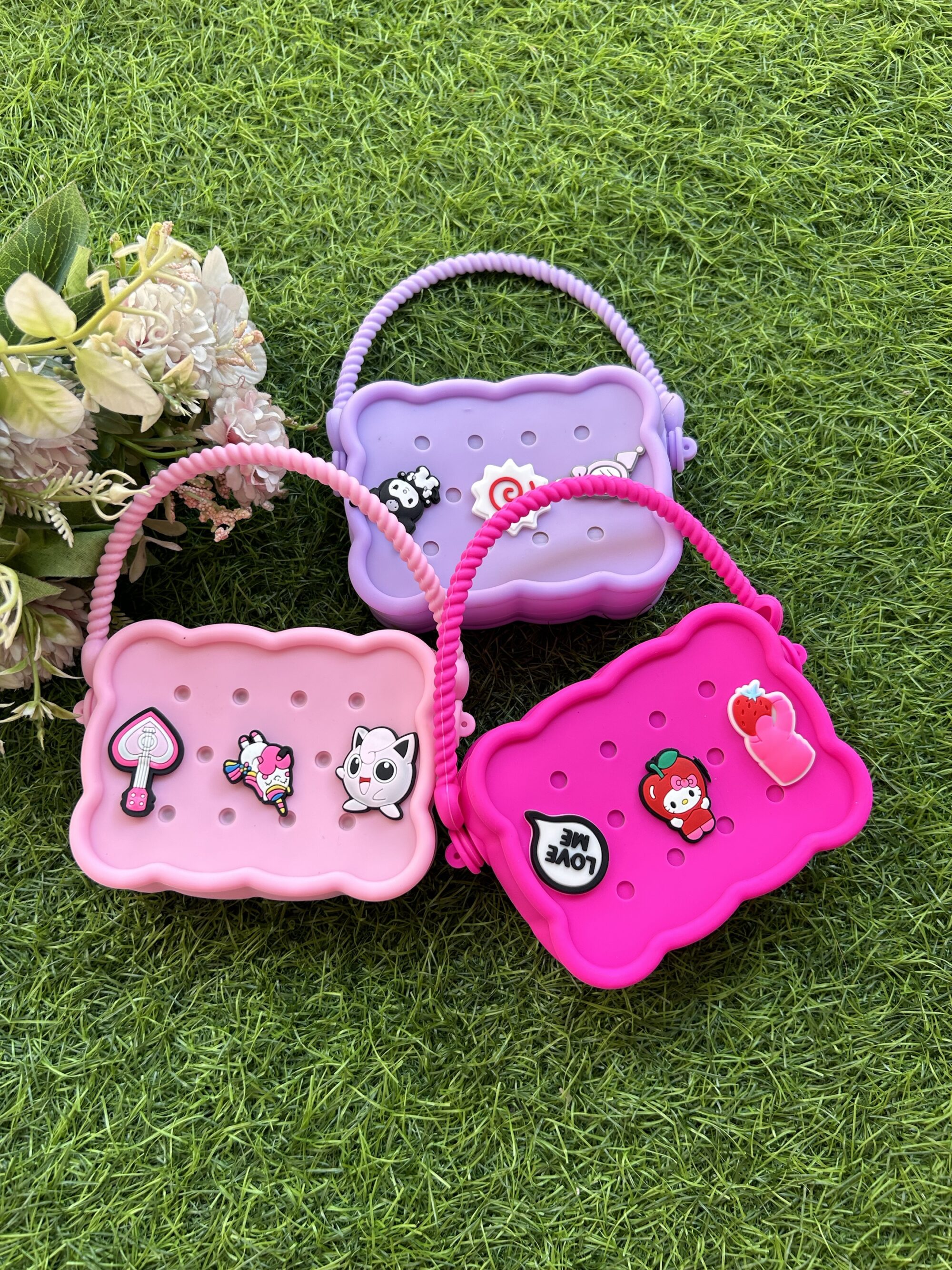 Silicon bags with sling