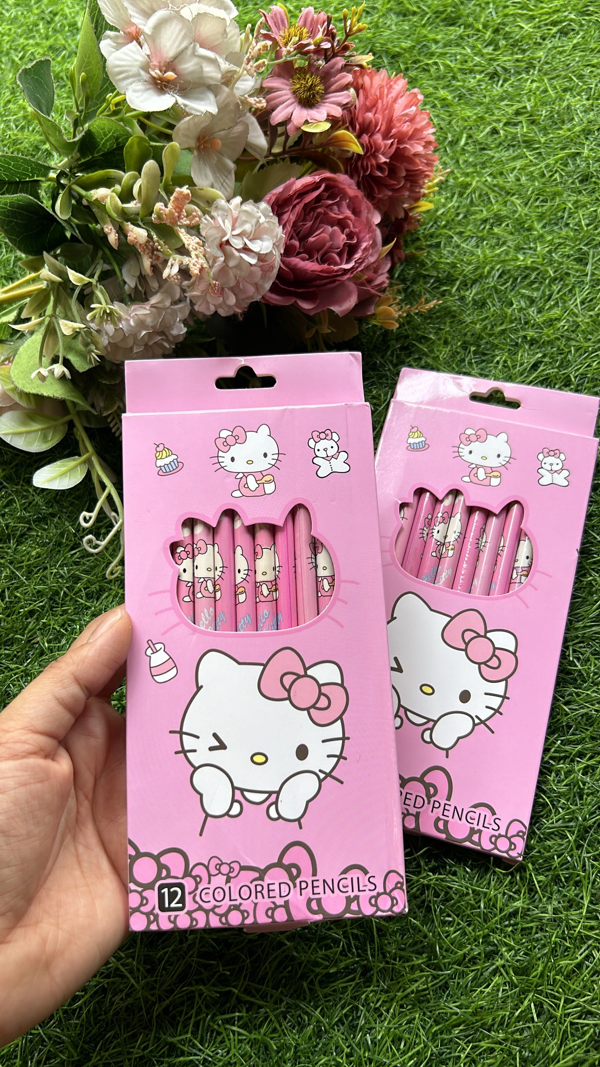 HELLO KITTY COLOUR PENCILS