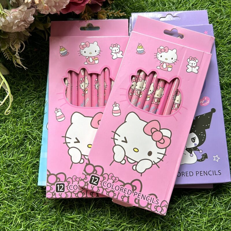 HELLO KITTY COLOUR PENCILS