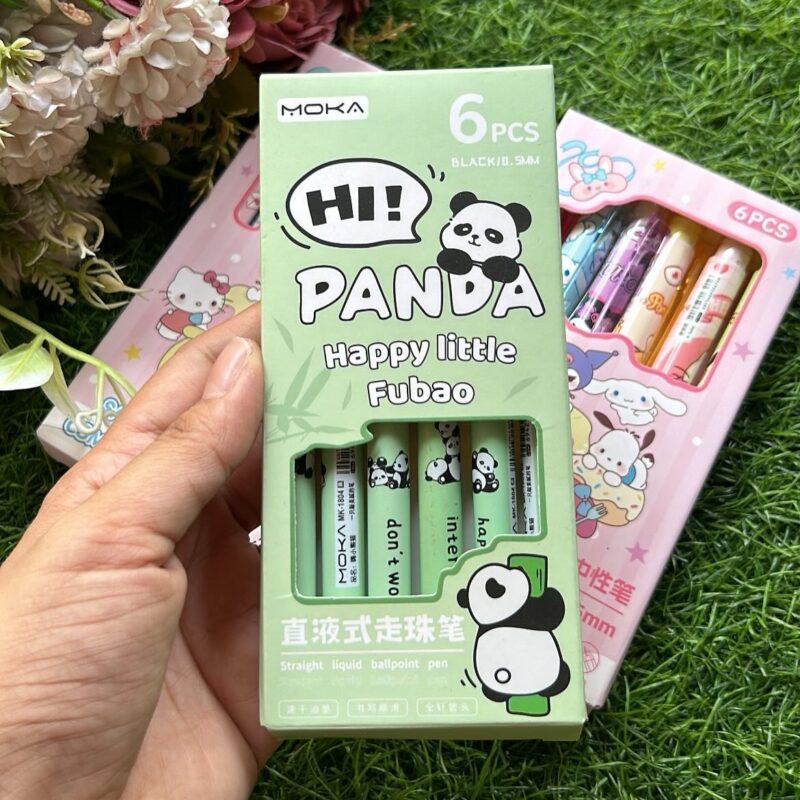 Set of 6 Gel Pens