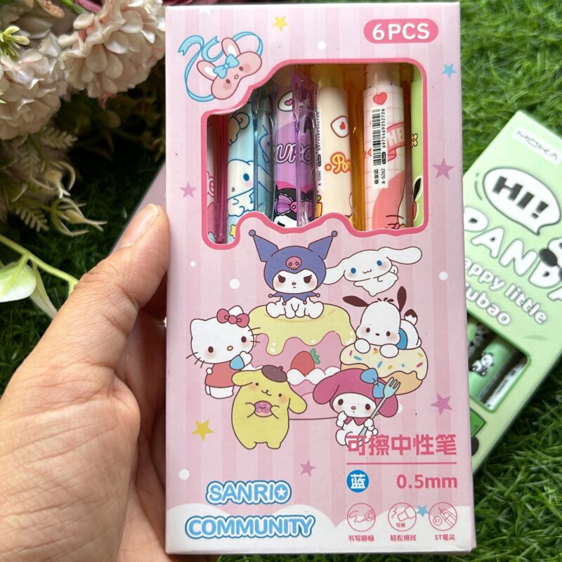 Set of 6 Gel Pens