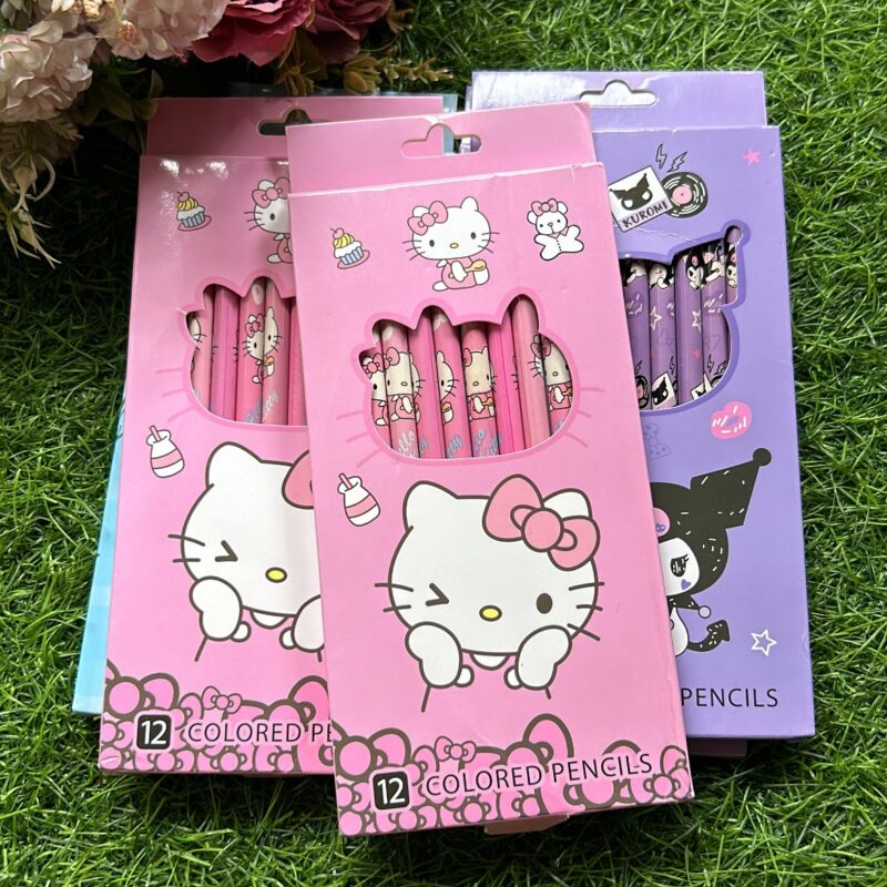 HELLO KITTY COLOUR PENCILS
