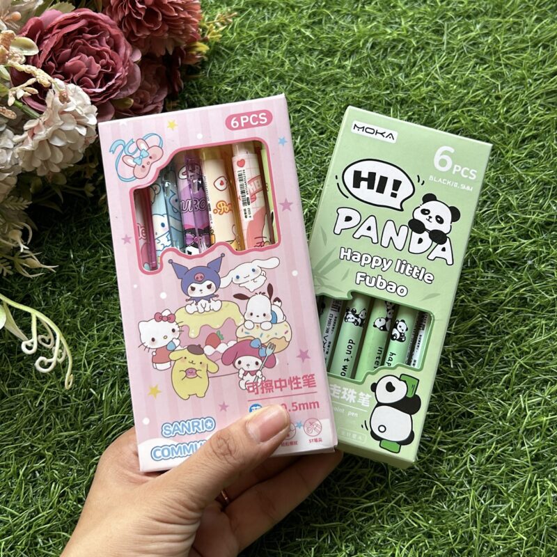 Set of 6 Gel Pens
