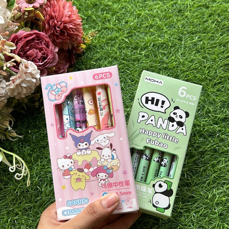 Set of 6 Gel Pens
