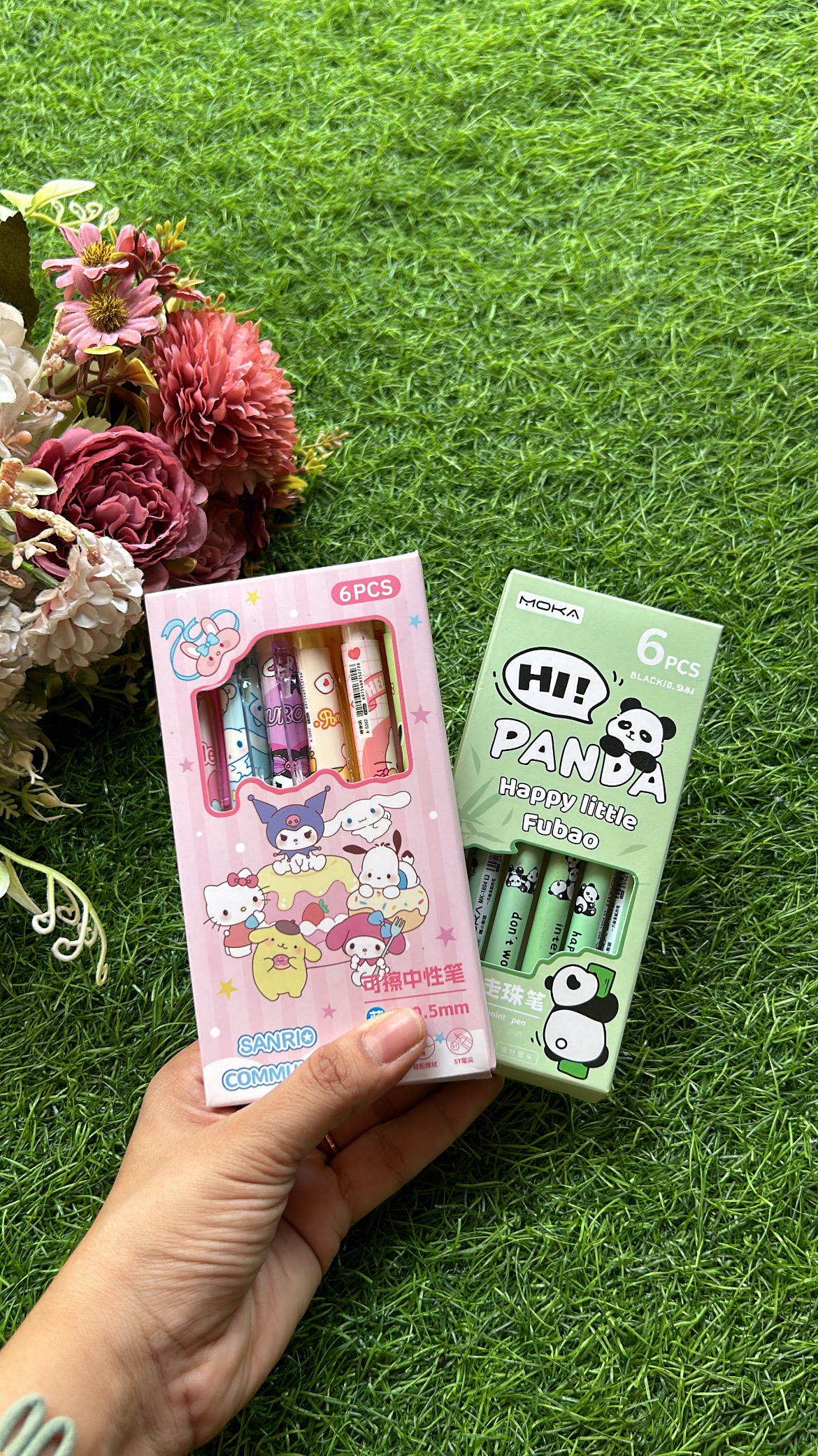 Set of 6 Gel Pens