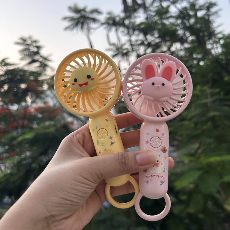 Animal themed Handheld fans