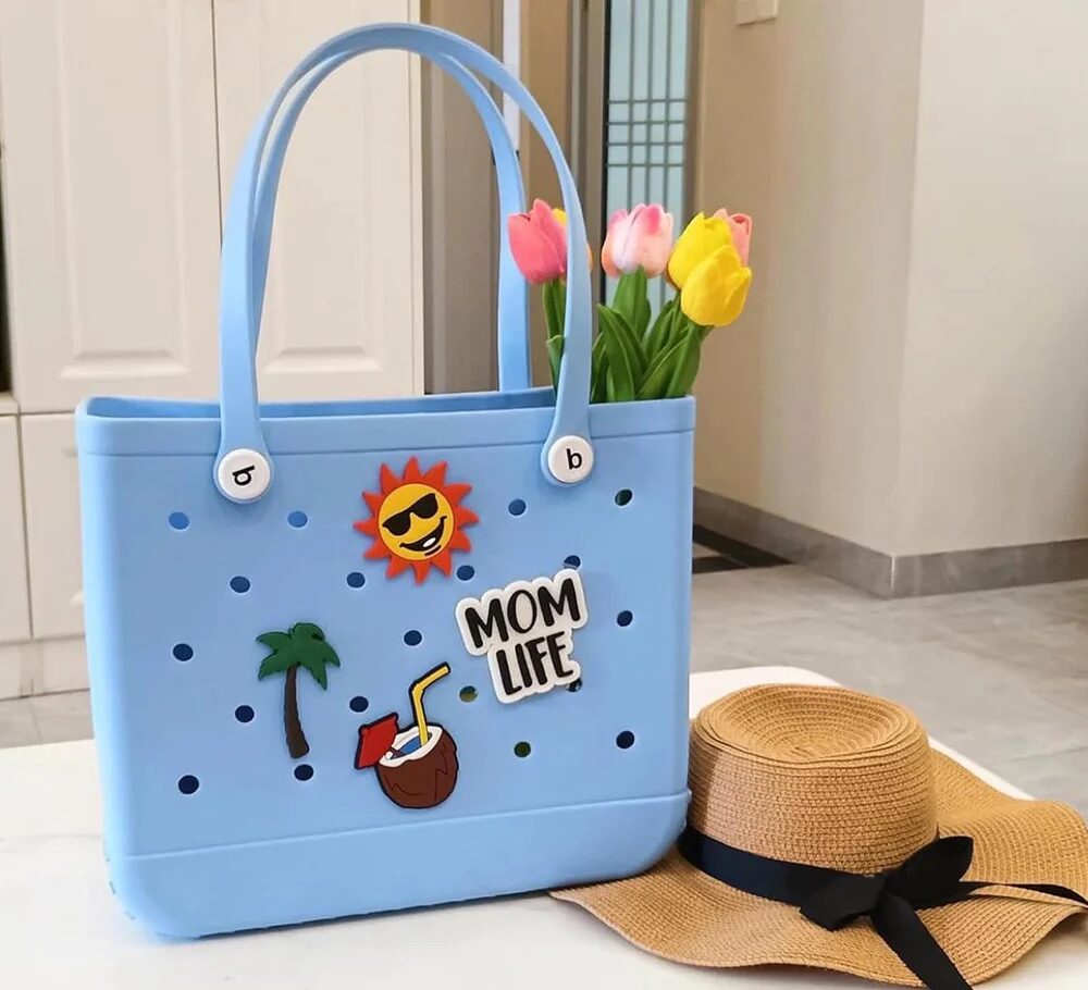 Crocs beach bag