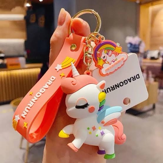 Unicorn keychain