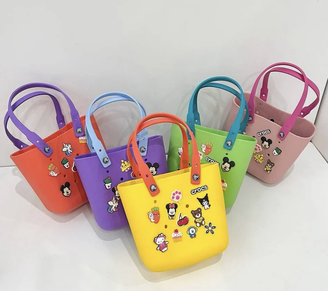 Crocs beach bag