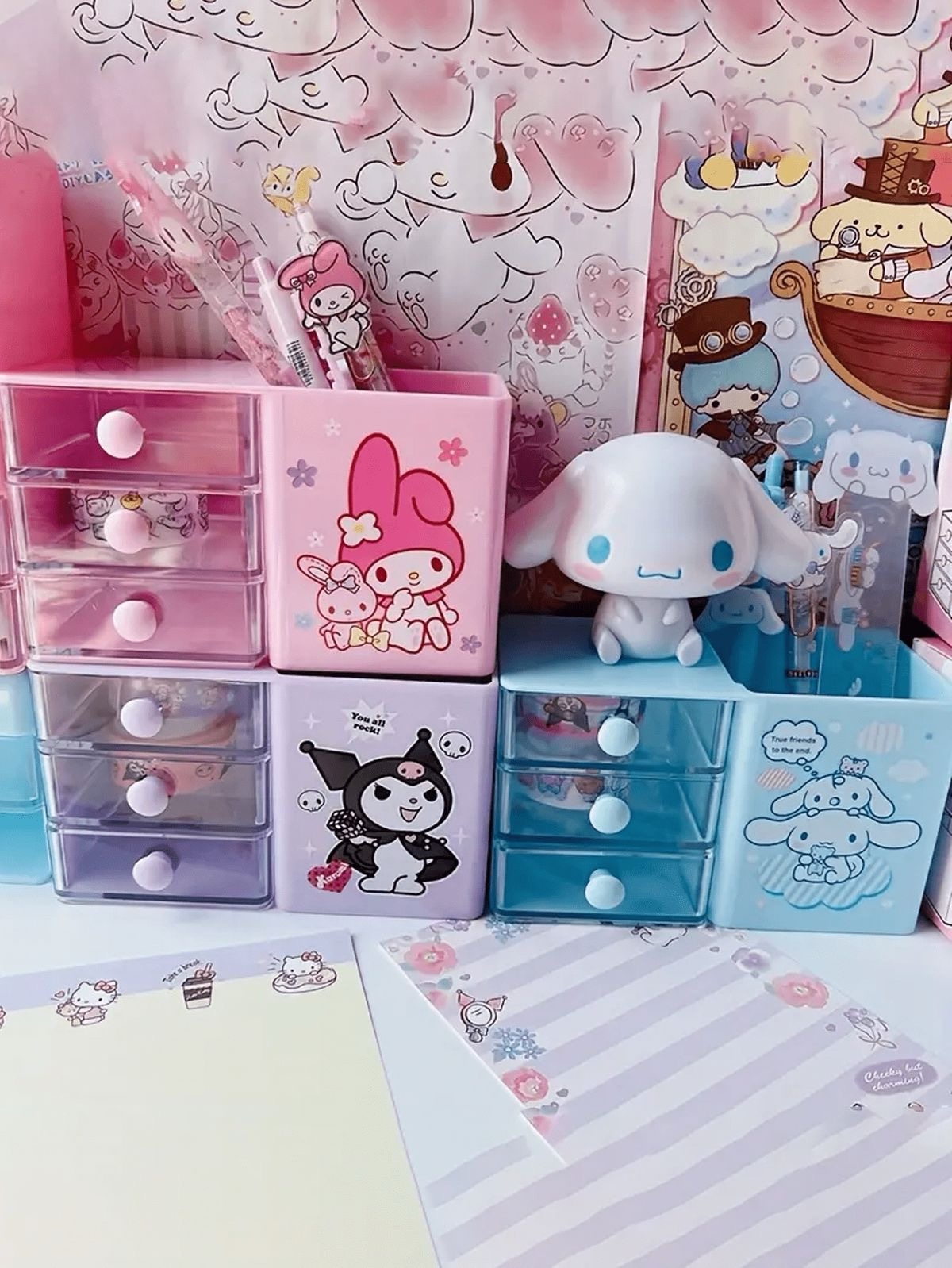 Sanrio mini desk organizer