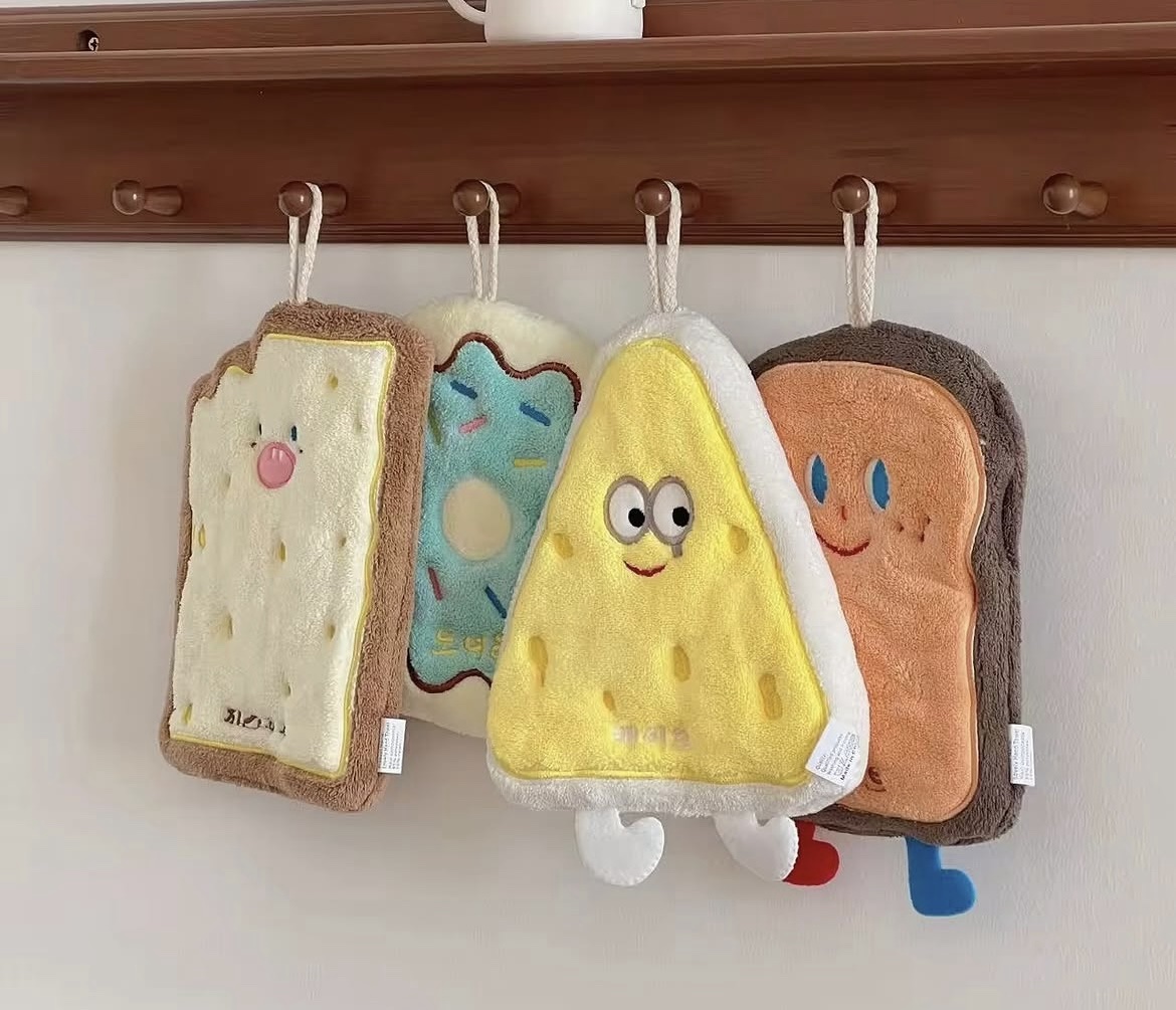 Cute food towels