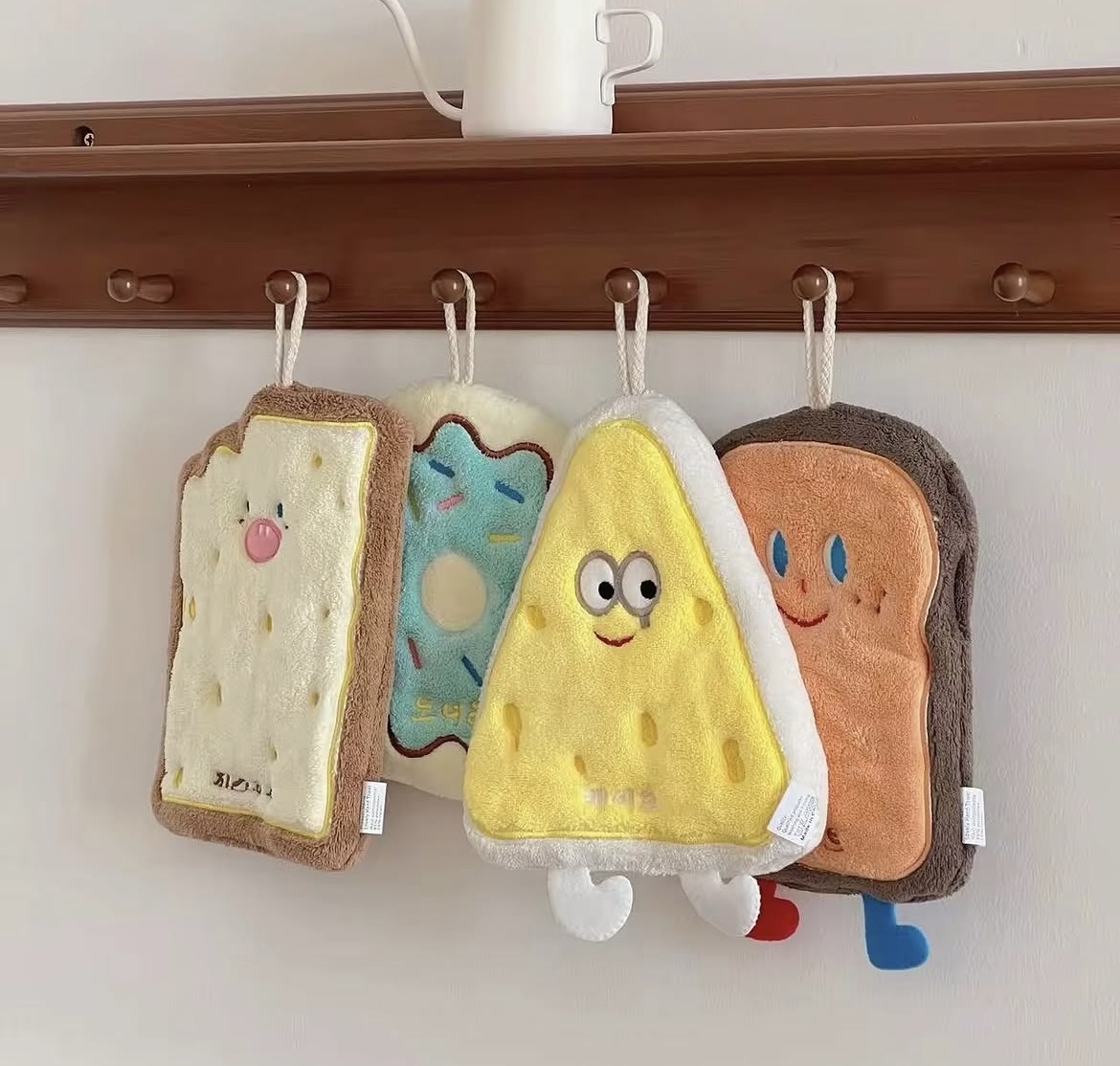 Cute food towels
