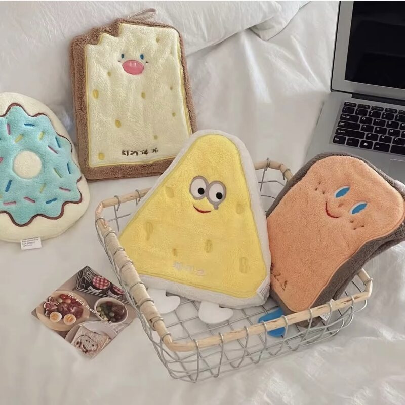 Cute food towels
