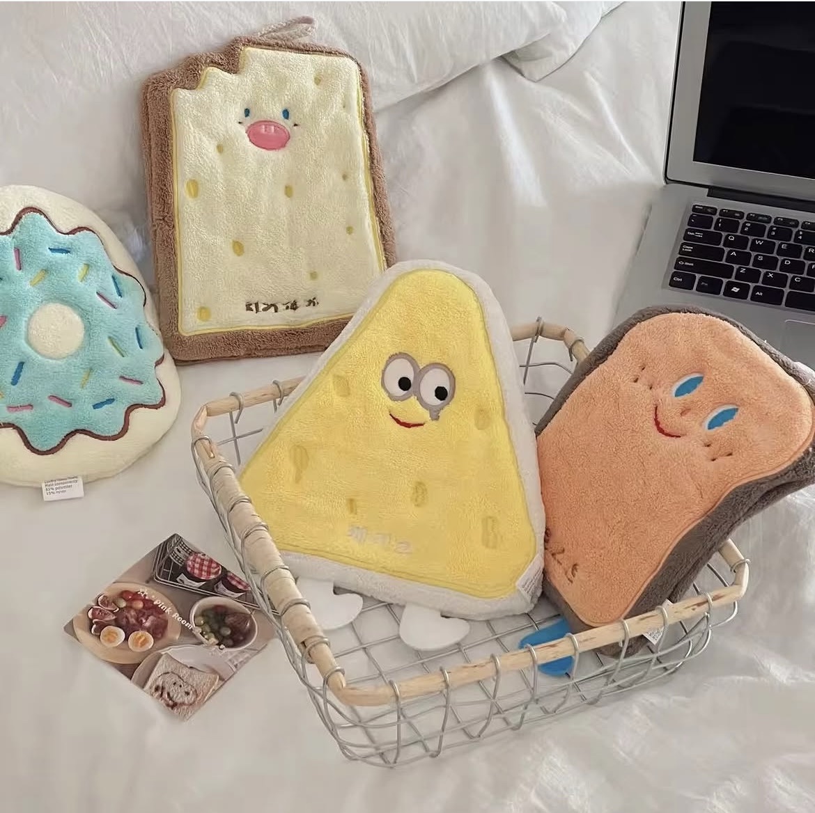 Cute food towels