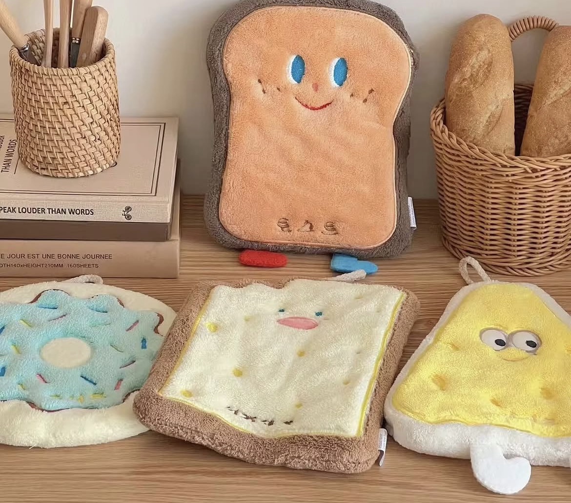 Cute food towels