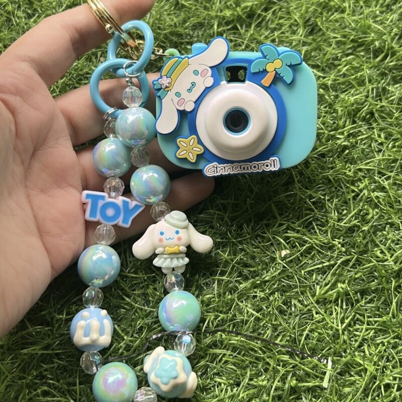 Camera projector keychain