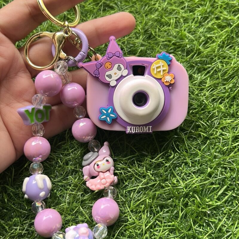 Camera projector keychain