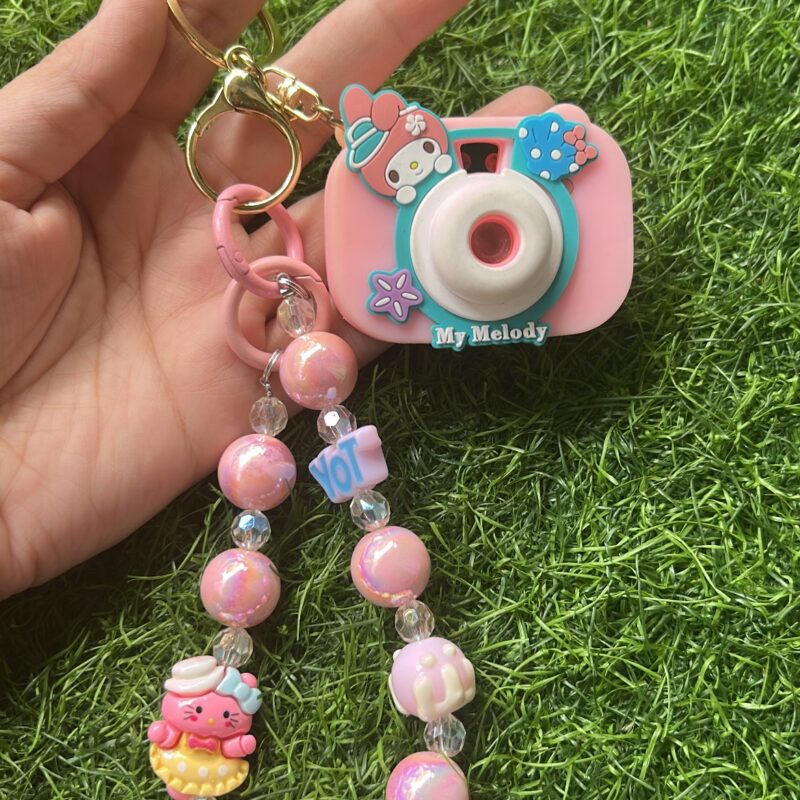 Camera projector keychain