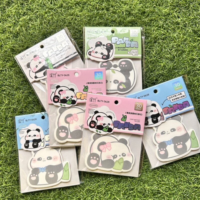 Panda sticky notes