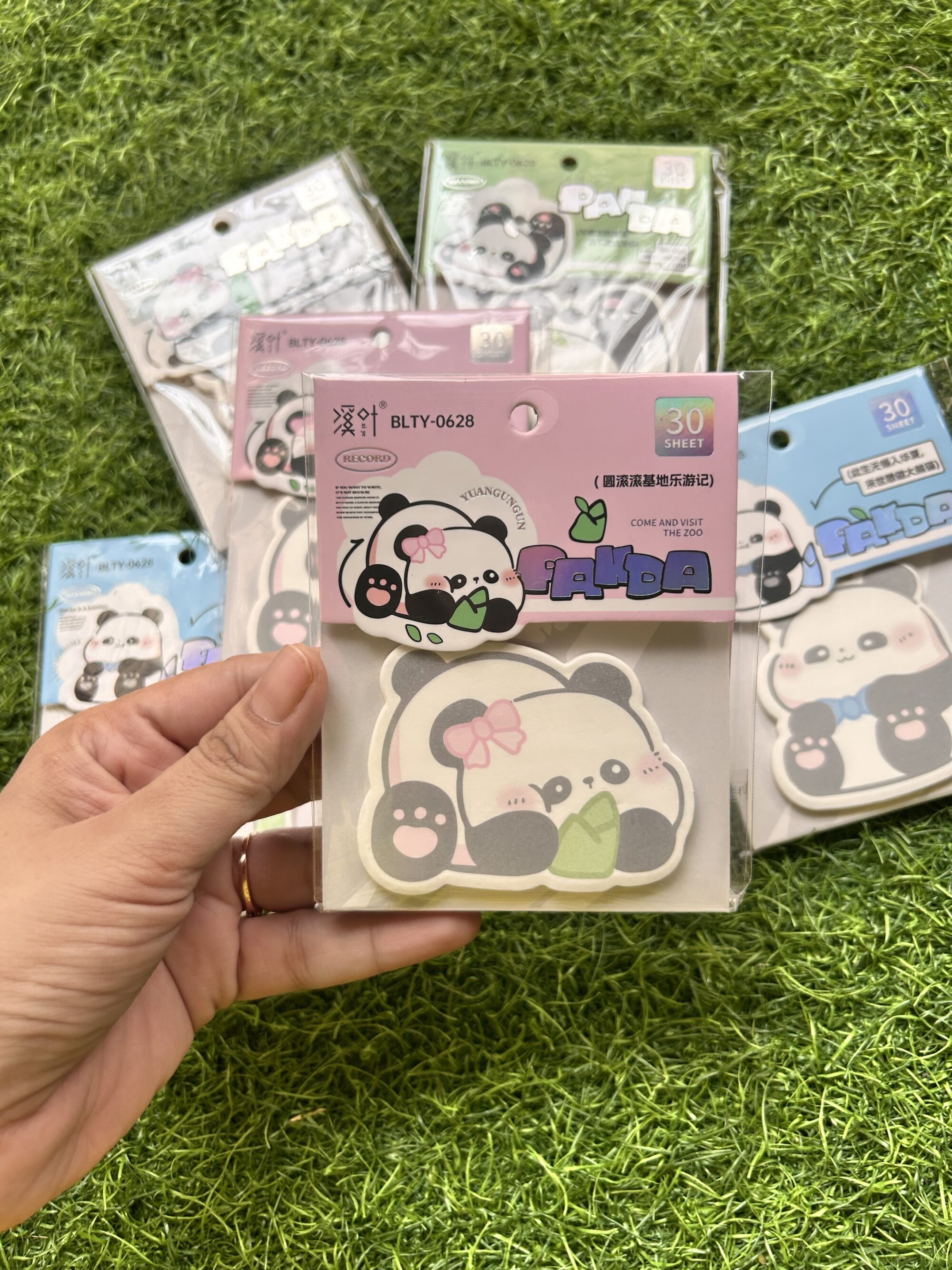 Panda sticky notes