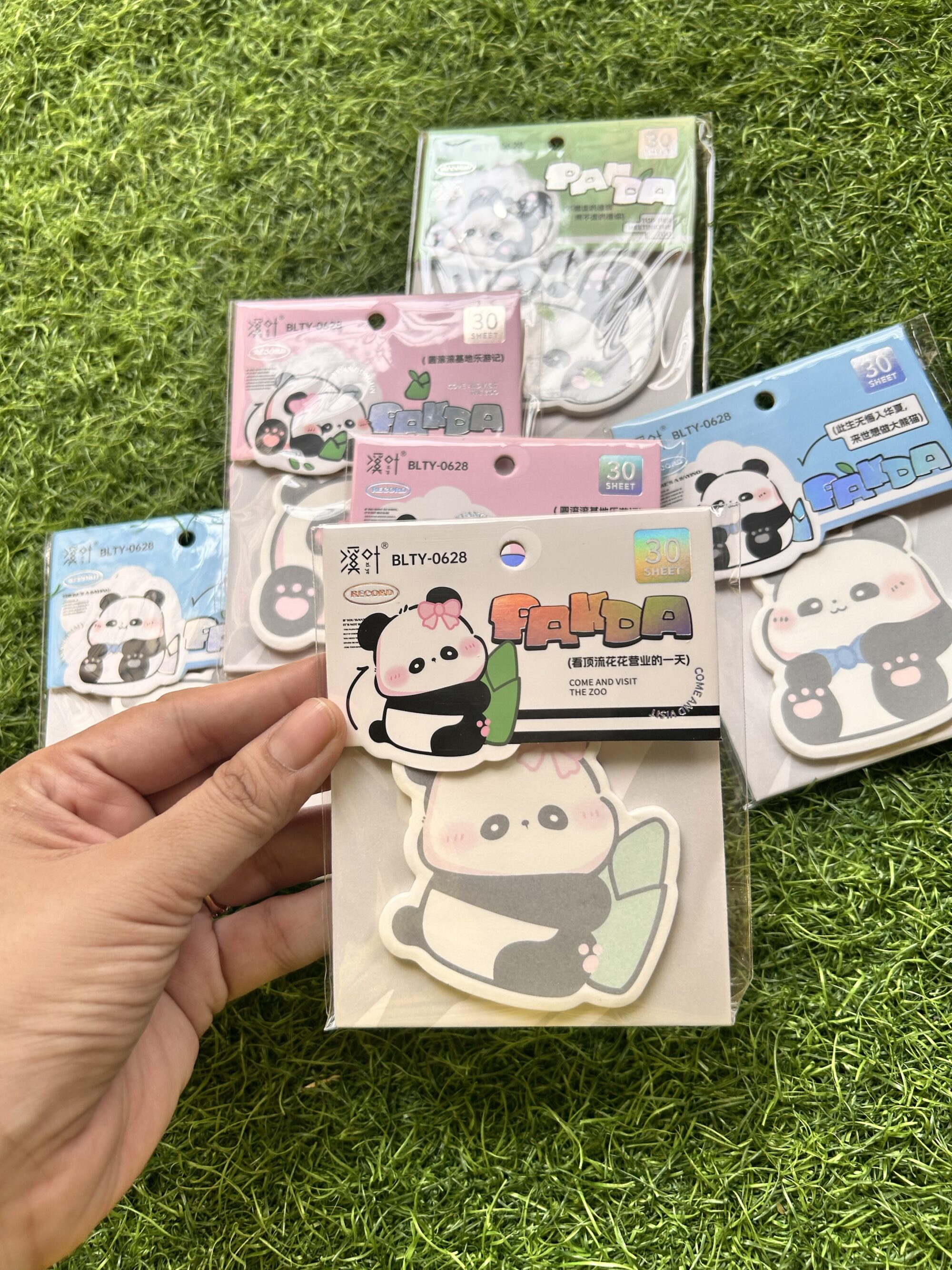 Panda sticky notes