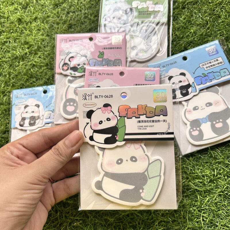Panda sticky notes