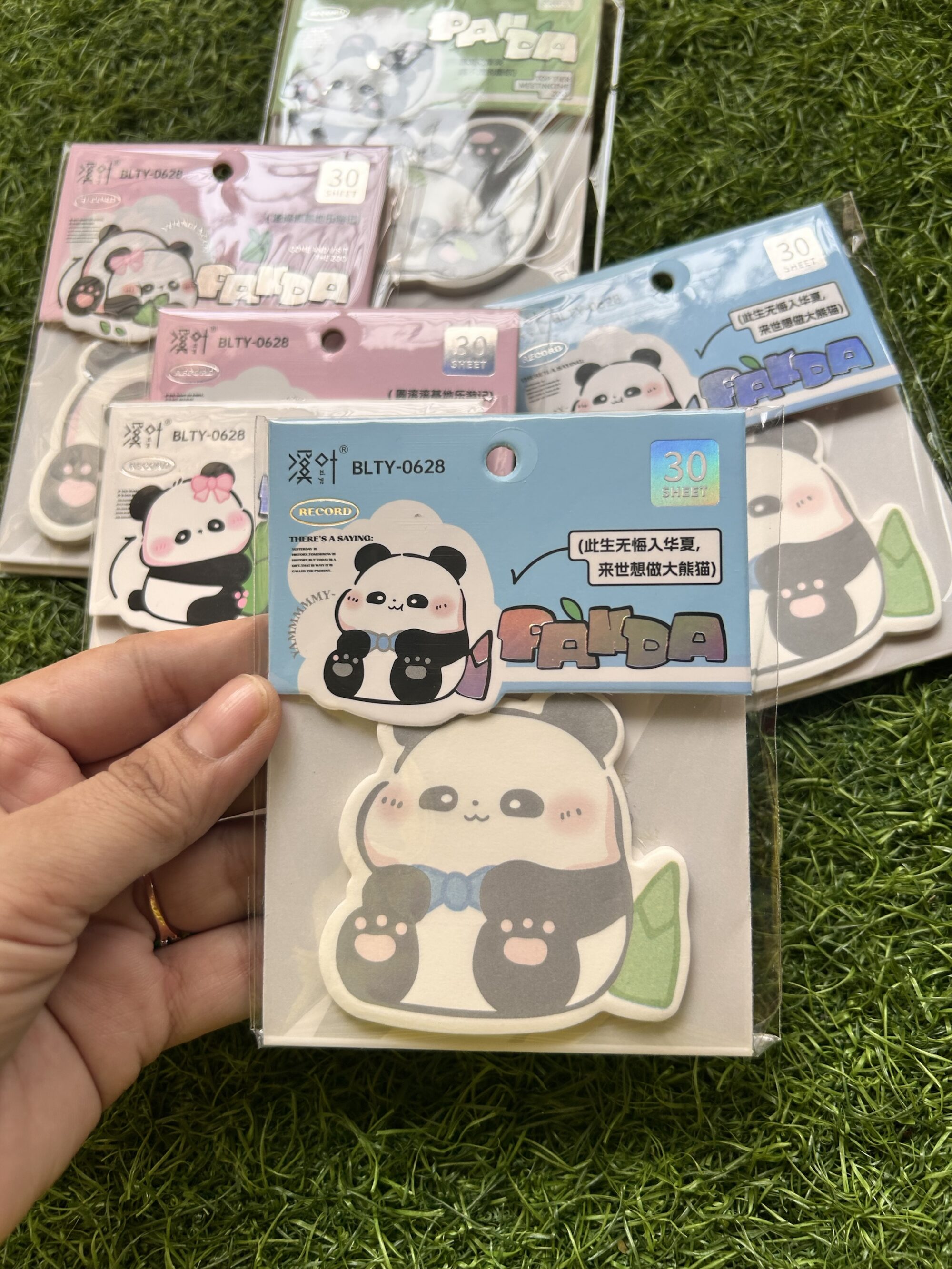 Panda sticky notes