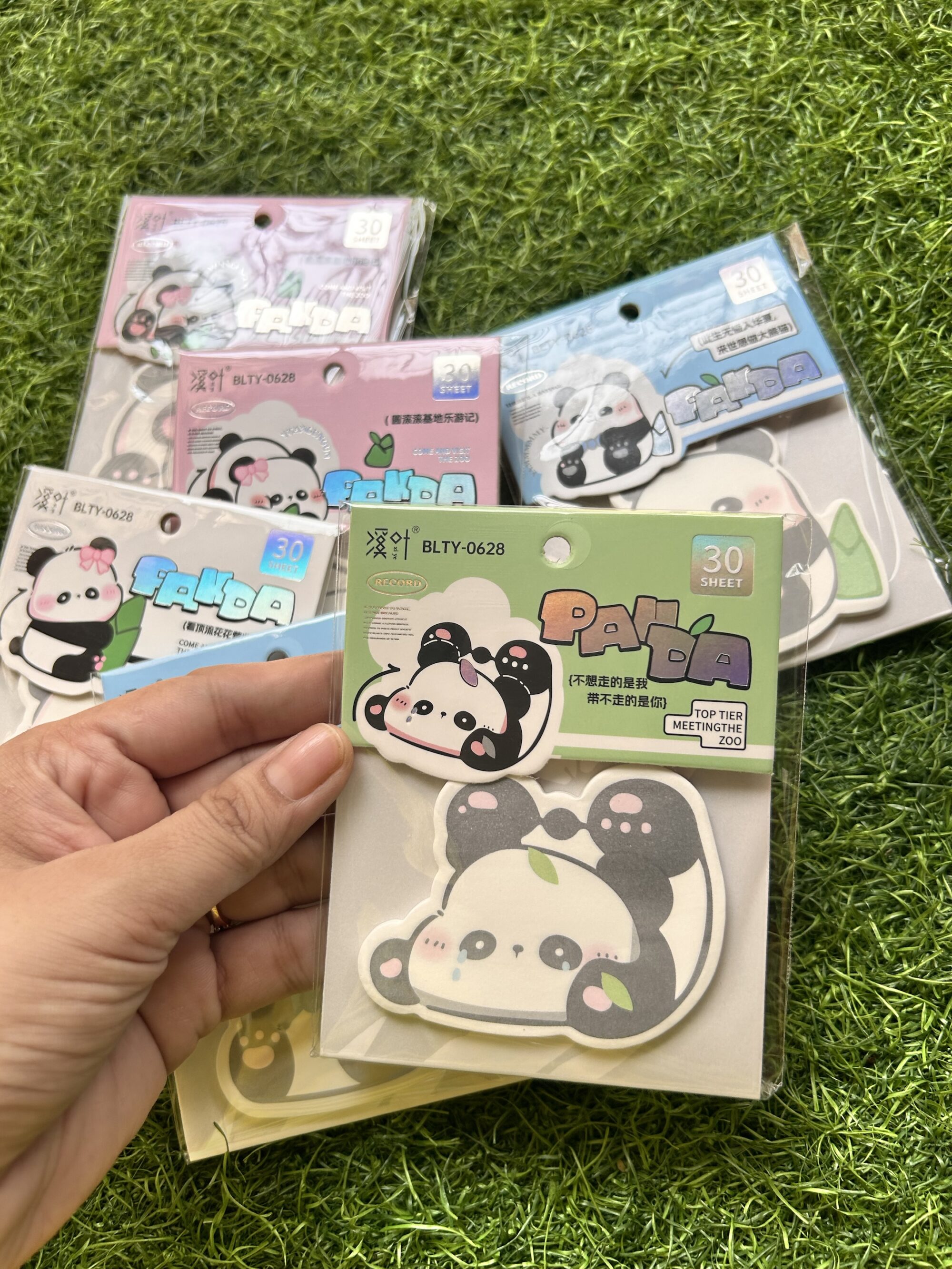 Panda sticky notes