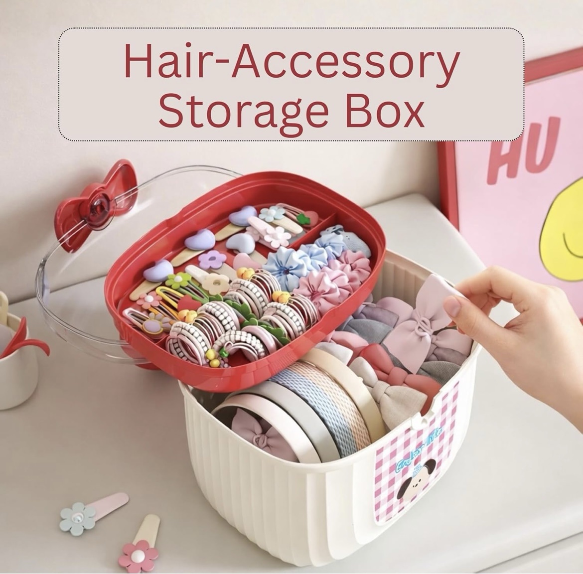 Hair-Accessory
Storage Box